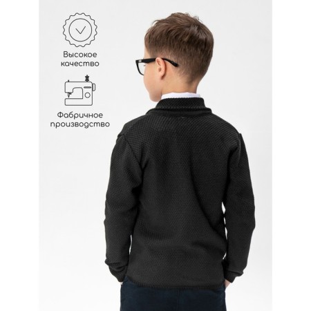 Jacket for the boy Pure Love, height 116-122 cm, black color-3