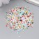 Glass beads 11/0 "matte. Melange color" 10 g
