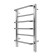 Terminus heated towel rail "Euromix" P6, 400x650 mm, chrome