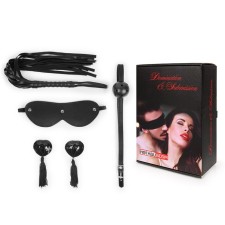 Set of BDSM notabu, mask, gag, Paces, film, black