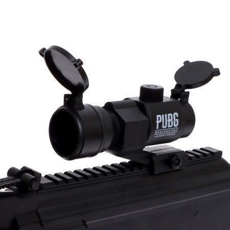 AK-47 automatic machine, shoots with gel bullets, works from the battery-5