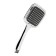 Showing watering can Zein Z0203, plastic, 1 mode, color chrome