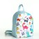 Baby backpack on lightning, blue color