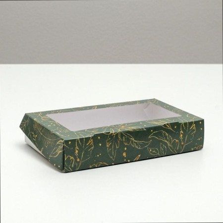 Confectionery packaging, boxing box "Nature", 20 x 12 x 4 cm