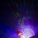 Light device "Snowman with a transparent ball" 9.5 cm, glow of multi, 220 V