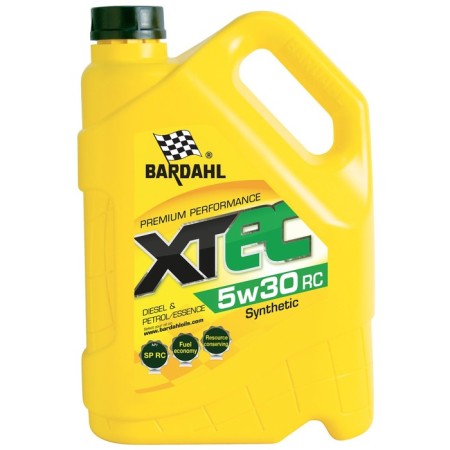 Motor oil Bardahl XTEC 5W30 API SN RC/ILSAC GF-6A, synthetic, 5 liters
