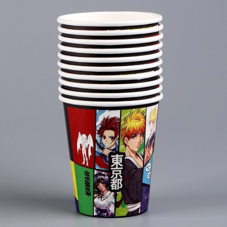 A single -single paper glass "anime", 250 ml-2