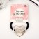 Hair elastic "Ellen" Heart