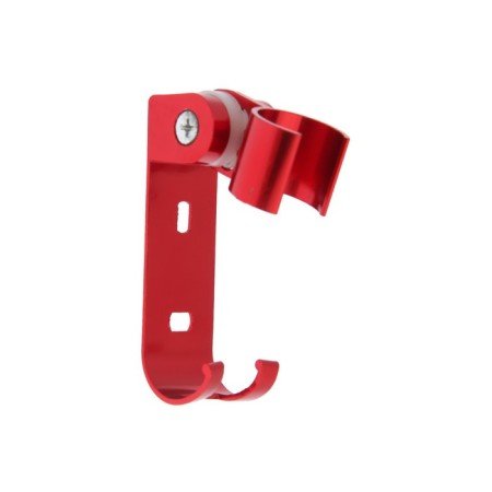 Bowl Holder Zein Z69, adjustable with hook, aluminum, red-6