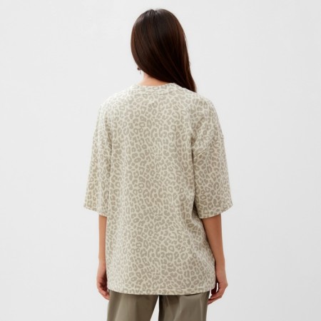 Women's T -shirt MIST: LEO p. 46, beige-4
