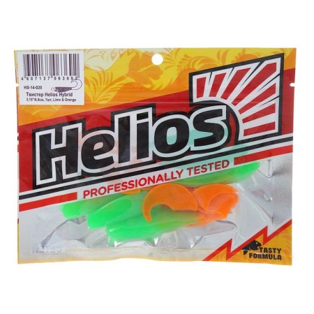 Helios Hybrid Lime & Orange Twizer, 8 cm, 7 pcs. (HS-14-020)-1