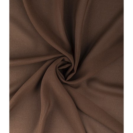 Tulle "Veil Silk", size 300x260 cm, color chocolate