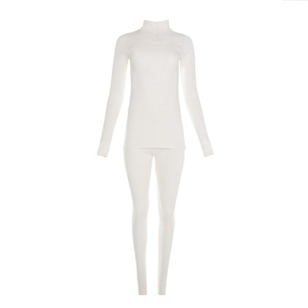 Women's thermal underwear (longshit, leggings) Minaku Milk color, river 44-13