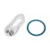 The car holder X19, wireless charging, compatible with Magsafe, 15 W, white