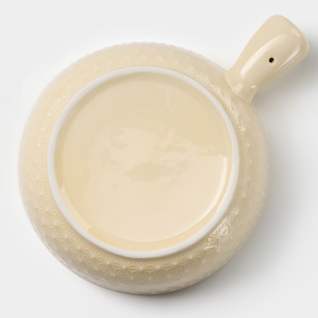 Coconut Coramic "Bear", 550 ml, beige color-3