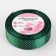 Satin ribbon "Golshek", 25 mm × 23 ± 1 m, color green No. 128