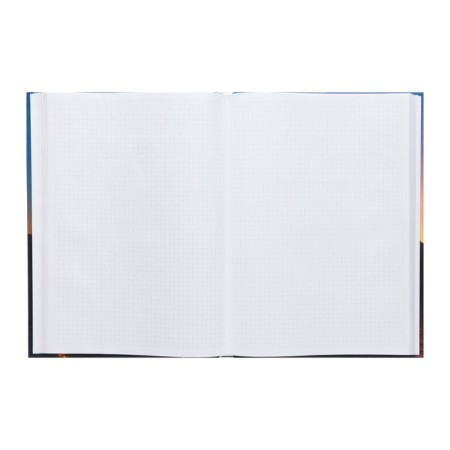 A4 notebook, 160 sheets in the sunset cage, solid cover, glossy lamination, an offset block 60g/m2-3