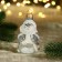 Christmas tree decoration "Santa Claus Fairytale", a transparent series, in gift packaging, H-9cm