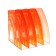Paper tray Vertical Calligrata "Premium", 70mm, tinted red
