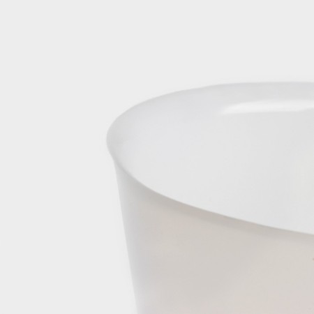 Mean glass of shade, 250 ml, white color-4