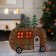 LED figure "Vanchik" 19 × 17 × 3.5 cm, wood, batteries CR2032, glow warm white