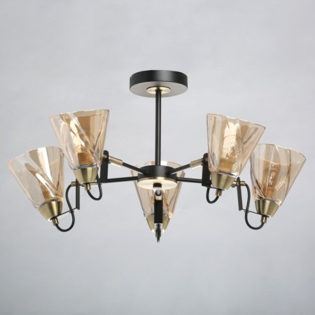 Hamburg chandelier, size 64x30x64 cm, 200W 5XE14-1