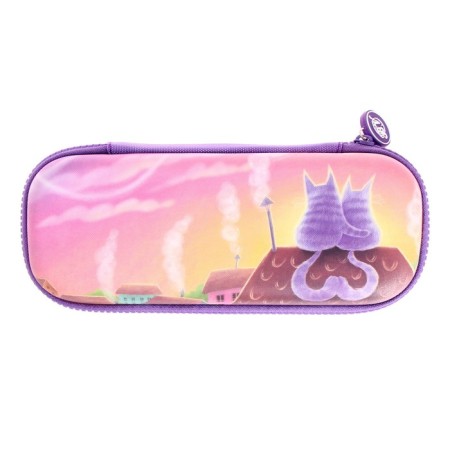 School backpack Bruno VisConti "Kitty Life", 40 x 30 x 16 cm, ergonomic back, pencil case as a gift-10