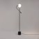 Taleser Maytoni Mod230FL-01B, E14, 1x3 W, 160x160x1715 mm, 20 lm, 3000k, black