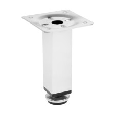 Square OKV001CR tundra, d = 25x25 mm, h = 100 mm, chromium color, 4 pcs TMP