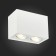 Ceiling lamp ST LUCE. ST109.507.02. 2x50 W, GU10, 18,1x10x12.3 cm, white color