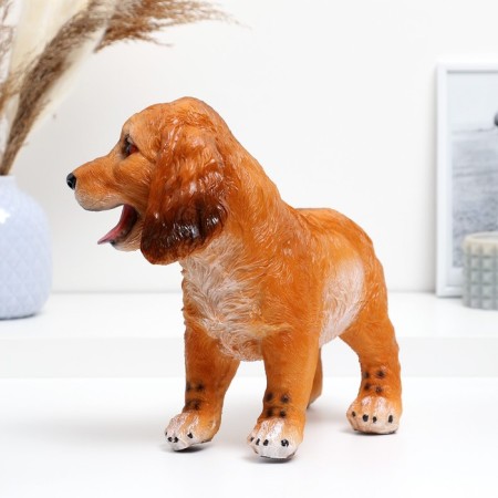 Pig a piggy bank "Puppy Cocker Spaniel" Red, 30x24x18cm-1