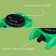 Distant sprayer, 8 modes, under connector, Greengo