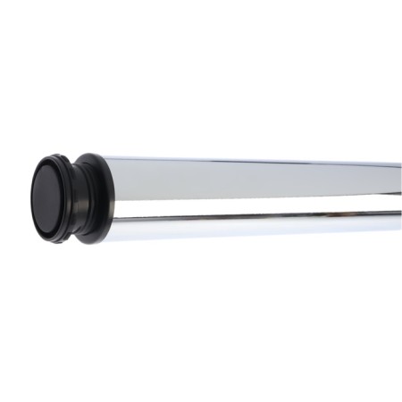 Furniture support, bar, tundra, 60x870 mm, chromium color-3