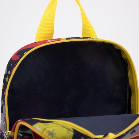 Baby backpack on lightning, blue color-3