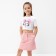 Denim skirt KAFTAN p. 34 (122-128 cm), pink