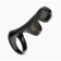 Nozzle on the penis of the oki-hoods soft stimulation, with an erective ring, black