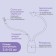 Nasal aspirator with a diverted pipe "Owl", the color of the blue