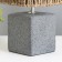 Board "Kare" E27 40W gray 15x15x29 cm Risalux