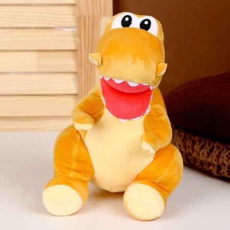 Soft toy "dinosaurus", 31 cm, orange color