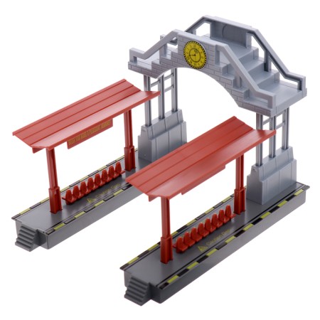 The Vintage railway, 2 compositions in the kit, light and sound, works from batteries-18