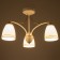 Franix chandelier 3he27 40w is white 54x54x30 cm Bayerlux