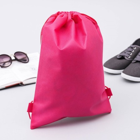 A bag for shoes "You are beautiful" waterproof canvas 30 x 40 cm-1