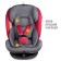 Car Seaiser Car Seedek 0+/1/2/3 (0-36 kg), ISOFIX fastening, red-gray color