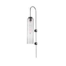 Wall lamp ST LUCE. SL1145.141.01. Callana. 1x60 W, E27, 10x78 cm, color chromium