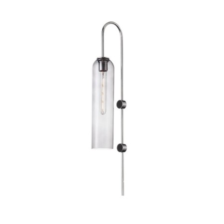 Wall lamp ST LUCE. SL1145.141.01. Callana. 1x60 W, E27, 10x78 cm, color chromium