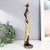 Polystone souvenir "African with a jug in a light dress with leaves" MIX 8.5x6.3x33.5 cm