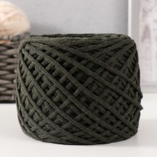 Cotton cord 3 mm 220m/240 ± 5 g gradient (dark hacks/wormwood)