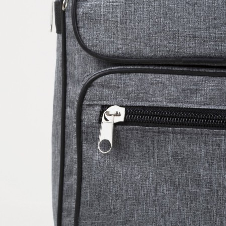 Male bag, "ZFTS", color gray color-2