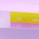 Elastic band A6, 12 departments, patterns, purple pastel