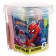 A set of colored crayons of spider-man, 12 pieces, 10 colors